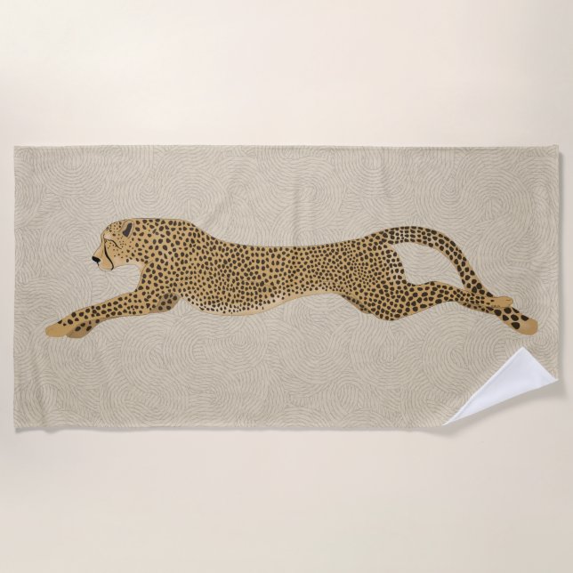 Serviette Cheetah (Devant)
