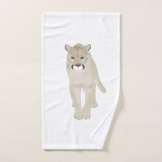 Serviette cougar (Serviette à main)