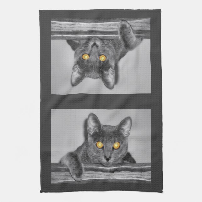 Serviette Cuisine en Or Dusky (Vertical)
