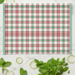 Serviette Cuisine Plaid