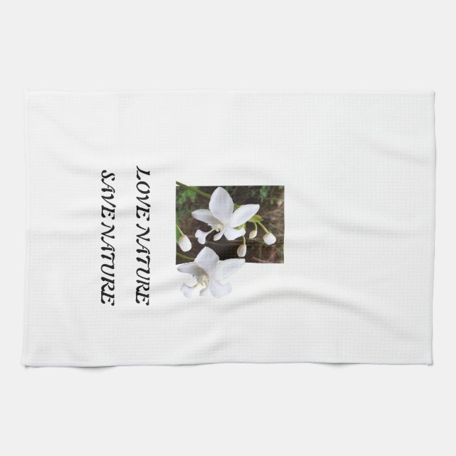 SERVIETTE CUISINE POUR LES AMOUREUX DE LA NATURE A (Horizontal)