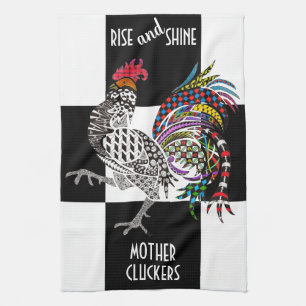 Serviette Cute et Colorée Rooster