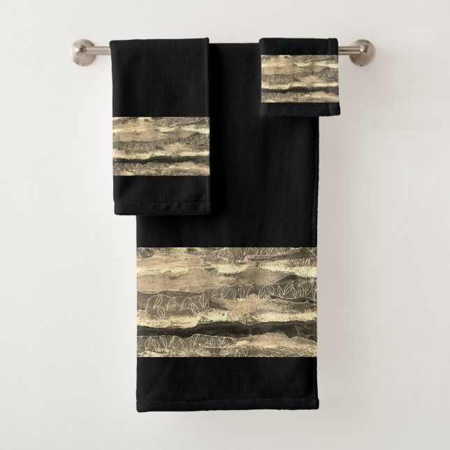 Serviette de bain (En situation)