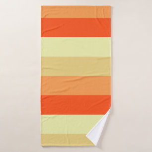 Serviette de bain à rayures de couleur mixte - Sof