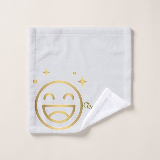 Serviette de bain amusante - "Ne nous secouez pas  (Gant de toilette)