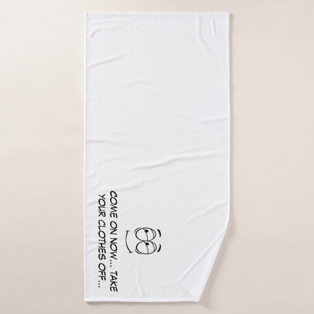 Serviette de bain audacieuse et bawdy (Serviette de bain)