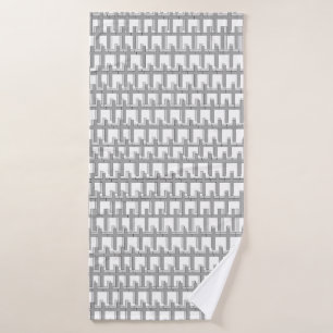 Serviette de bain avec Croix Design unique