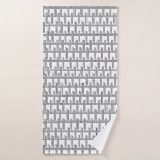Serviette de bain avec Croix Design unique