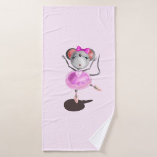 Serviette de bain Ballerina Mouse