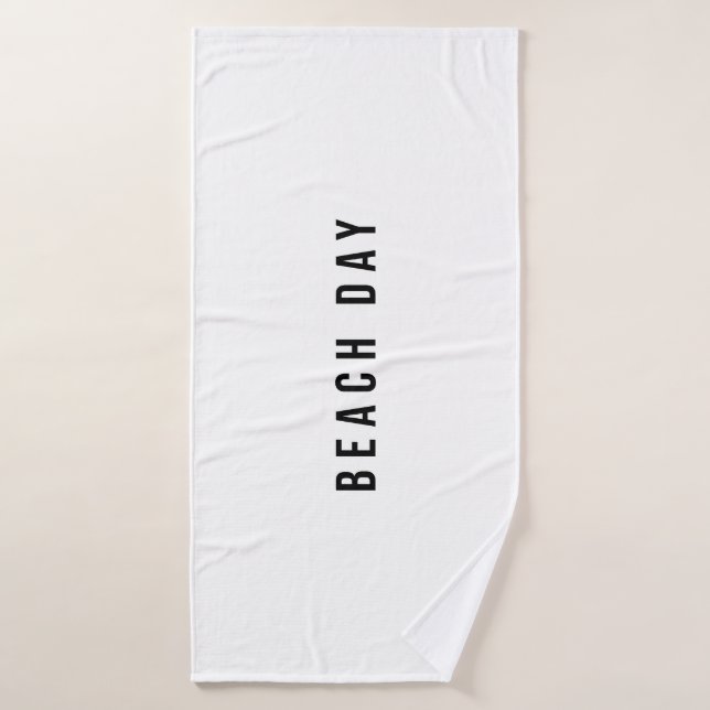 Serviette de bain Beach Day (Serviette de bain)