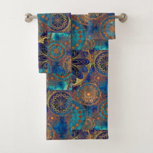 Serviette de bain céleste Serviette à main bleue