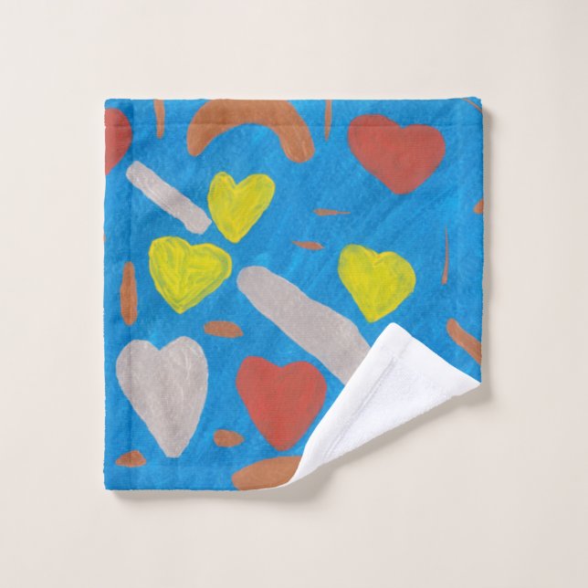 Serviette de bain Ciel d'Amour (Gant de toilette)