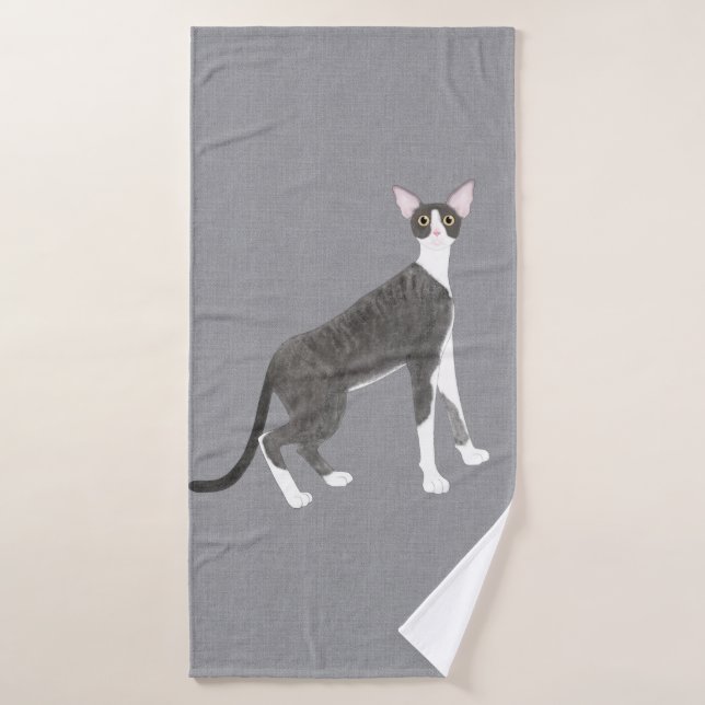 Serviette de bain Cornouailles Rex (Serviette de bain)