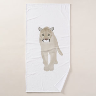 Serviette de bain cougar
