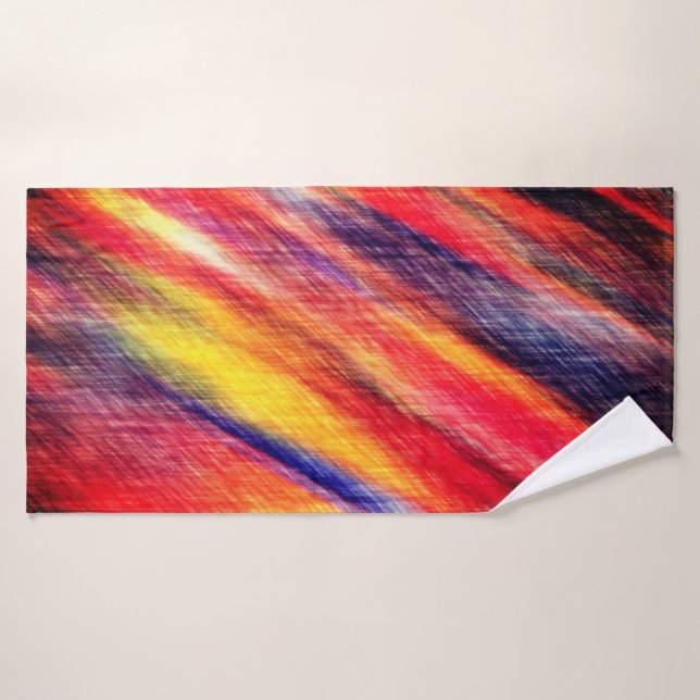 Serviette de bain Couleurs d'art (Serviette de bain)