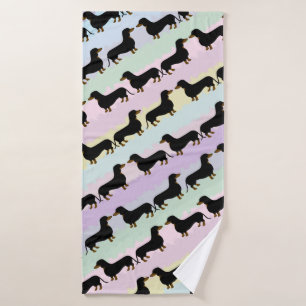 Serviette de bain Dachshund