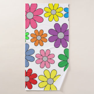 Serviette de bain - Daisies folles !