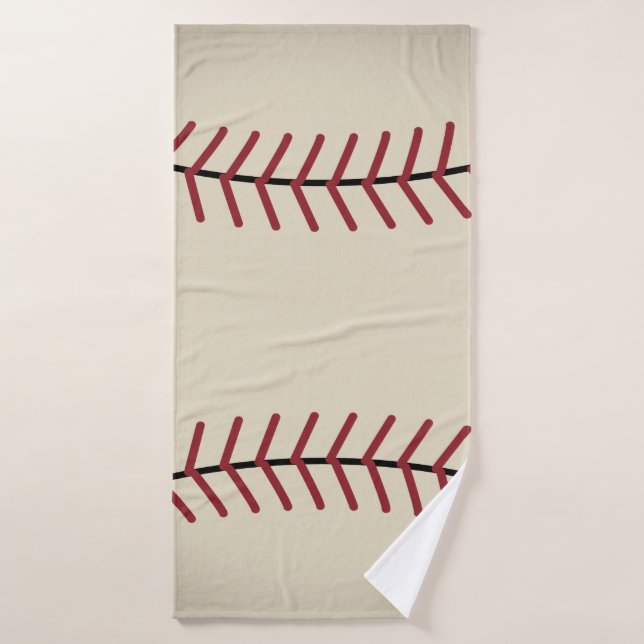 Serviette de bain de baseball (Serviette de bain)