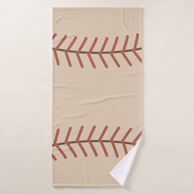 Serviette de bain de baseball vintage (Serviette de bain)