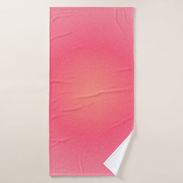 Serviette De Bain De Luxe Rose Vive (Serviette de bain)