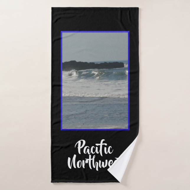 Serviette de bain du Nord-Ouest Pacifique (Serviette de bain)