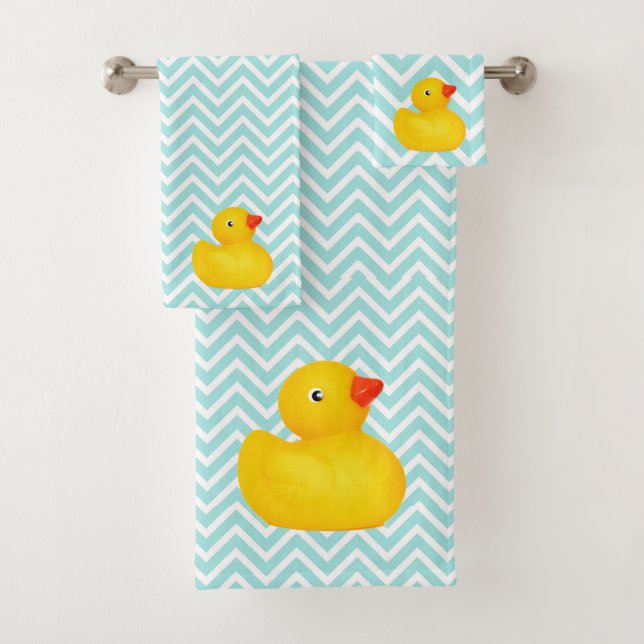 Serviette de bain en caoutchouc pour bébé et tout- (En situation)