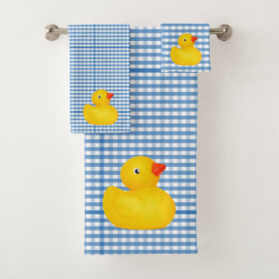 Serviette de bain ensemble canard en caoutchouc bé