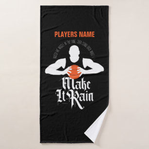 Serviette de bain « Faire Pleuvoir (Basketball) »
