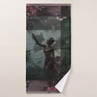 Serviette de bain "Fée gothique"