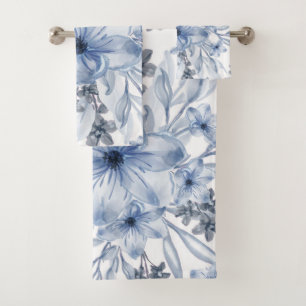 serviette de bain fleurie bien-aimée