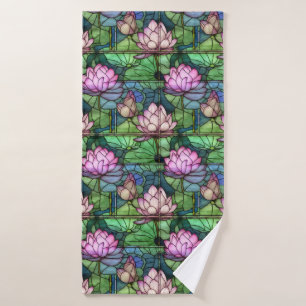 Serviette de bain Lotus en Verre