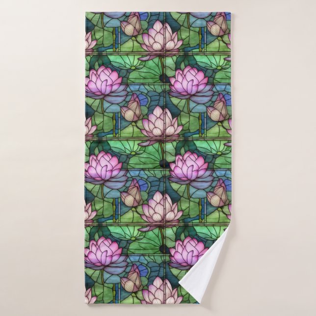 Serviette de bain Lotus en Verre (Serviette de bain)