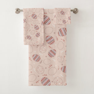  Serviette de bain Oeufs de Pâques
