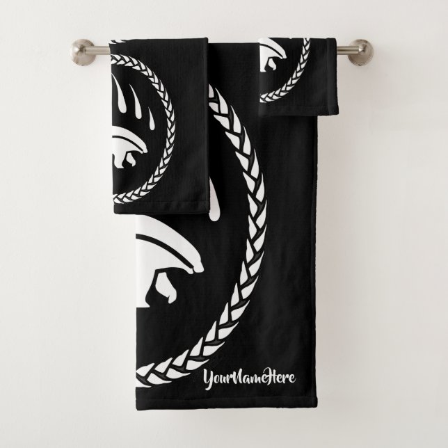 Serviette de bain ours Ensembles de serviettes per (En situation)