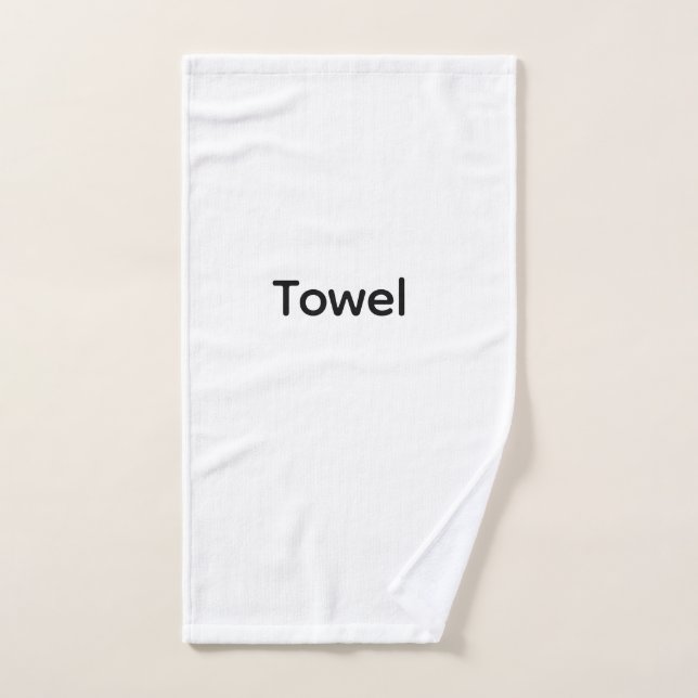 serviette de bain personnalisée  (Serviette à main)