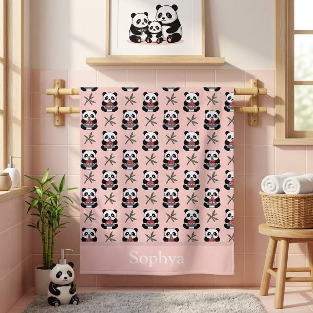 Serviette de bain personnalisée pour enfants Pingo (Créateur téléchargé)