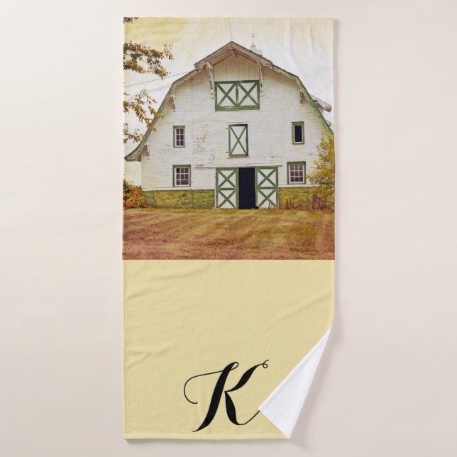 Serviette de bain personnalisée Sunset Grange Pays (Serviette de bain)