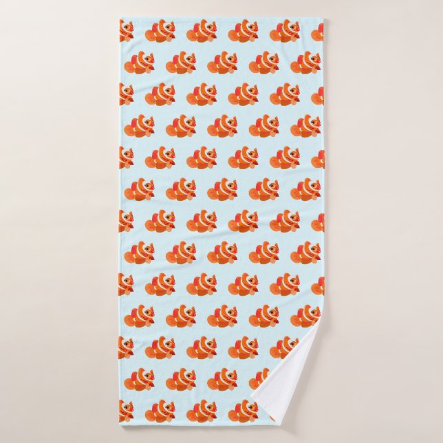 Serviette de bain Poissons dorés (Serviette de bain)