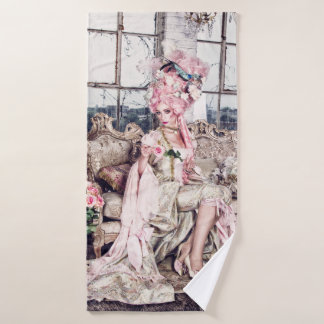 Serviette de bain rose Lady, Virginia Rose Collect