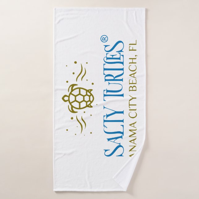 Serviette de bain Salty Turtles® (Serviette de bain)