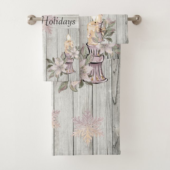 Serviette de bain Set Winter Wonderland (En situation)