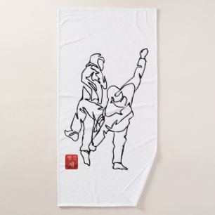 Serviette de bain TAEKWONDO DÉSÉQUILIBRE