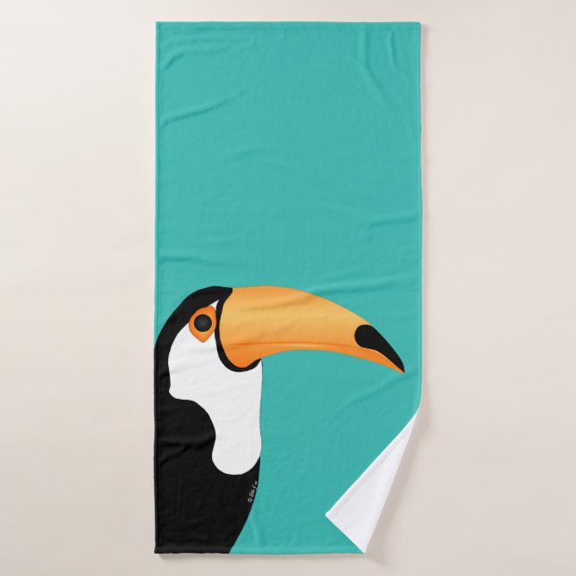 Serviette de bain Toucan (Serviette de bain)