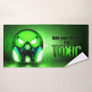 Serviette de bain Toxicmoji