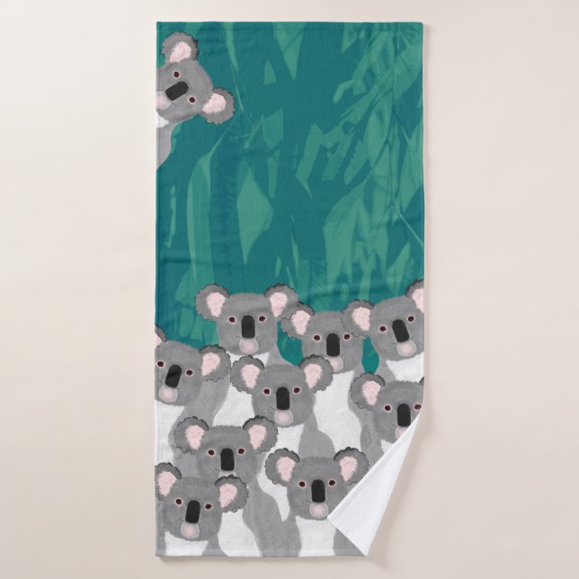Serviette de bains Koalas (Serviette de bain)
