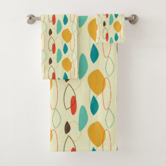 Serviette de bains moderne du milieu du siècle, Mo