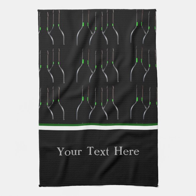 Serviette de bar ou de cuisine pour bouteille de v (Vertical)