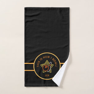 Serviette de bowling rétro drôle C'est ainsi que j