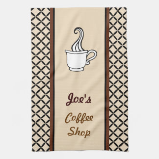 Serviette de café personnalisée