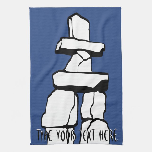 Serviette de Canada Personnalisée Serviette de Thé (Vertical)